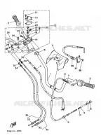 HANDLEBAR & CABLES for Yamaha BREEZE 1996