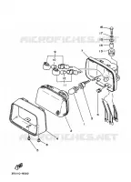 HEADLIGHT for Yamaha BREEZE 1996