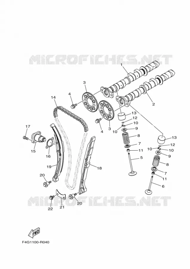 VALVE Yamaha WAVERUNNER 1050 2017 EX  EX1050C-S