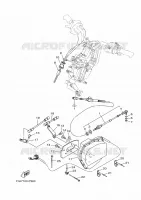 CONTROL CABLE for Yamaha FA1800A-P 2015