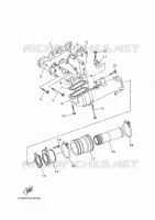 EXHAUST 1 for Yamaha FA1800A-P 2015