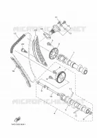 CAMSHAFT / TIMING CHAIN for Yamaha MT 2016