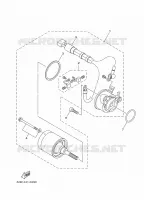 STARTER MOTOR for Yamaha DELIGHT 2014