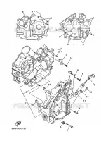 CRANKCASE for Yamaha GRIZZLY 2009