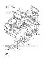 FRAME for Yamaha GRIZZLY 2009