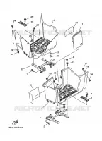 STAND / FOOTREST for Yamaha GRIZZLY 2009