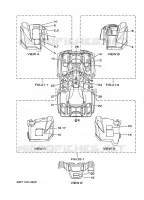 STICKER / LABEL 1 for Yamaha GRIZZLY 2009
