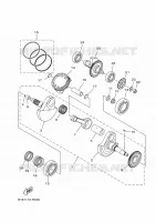 CRANKSHAFT / PISTON for Yamaha KODIAK 2018