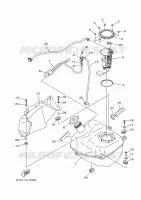 FUEL TANK for Yamaha KODIAK 2018
