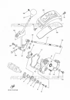 GEAR SHIFT SHAFT / LEVER for Yamaha KODIAK 2018
