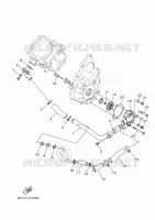 WATERPUMP / HOSES for Yamaha KODIAK 2018