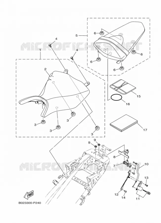 SEAT Yamaha MOTO 300 2018 R3  YZF-R3A