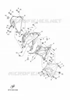 FAIRING 2 for Yamaha TRACER 2017