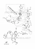 FRONT BRAKE MASTER CYLINDER for Yamaha TRACER 2017
