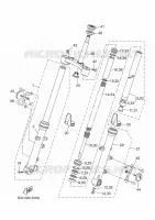 FRONT FORK for Yamaha TRACER 2017