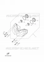 HEADLIGHT for Yamaha TRACER 2017
