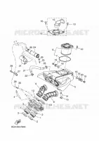 INTAKE for Yamaha TRACER 2017
