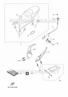 SEAT for Yamaha TRACER 2017