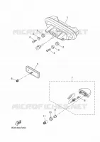 TAIL LIGHT for Yamaha TRACER 2017