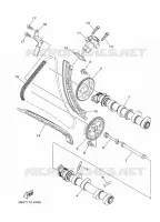 CAMSHAFT / TIMING CHAIN for Yamaha XTZ SUPER TENERE 2017