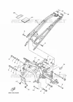 FRAME for Yamaha XTZ SUPER TENERE 2017