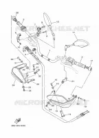HANDLEBAR & CABLES for Yamaha XTZ SUPER TENERE 2017