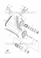 CAMSHAFT / TIMING CHAIN for Yamaha XTZ SUPER TENERE 2017