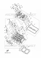CYLINDER HEAD  for Yamaha XTZ SUPER TENERE 2017