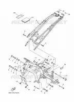 FRAME for Yamaha XTZ SUPER TENERE 2017