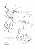 HANDLEBAR & CABLES for Yamaha XTZ SUPER TENERE 2017