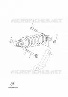 REAR SHOCK ABSORBER for Yamaha MT 2016