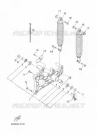 SWINGARM / SHOCK ABSORBER for Yamaha XMAX 2016