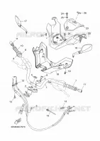 HANDLEBAR & CABLES for Yamaha XMAX 2016