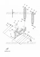SWINGARM / SHOCK ABSORBER for Yamaha XMAX 2016