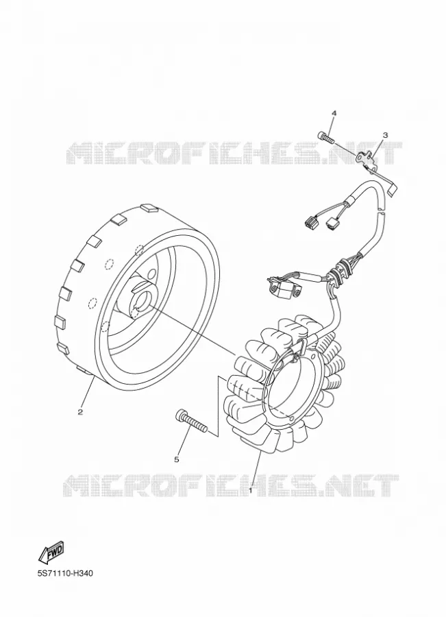 IGNITION Yamaha MOTO 950 2016 XV  XVS950CR