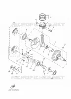 CRANKSHAFT / PISTON for Yamaha YS 2017
