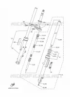 FRONT FORK for Yamaha YS 2017