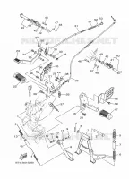 STAND / FOOTREST for Yamaha YS 2017