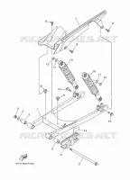 SWINGARM / SHOCK ABSORBER for Yamaha YS 2017