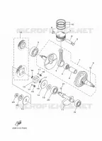 CRANKSHAFT / PISTON for Yamaha YS 2017