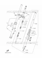 FRONT FORK for Yamaha YS 2017