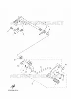 GEAR SHIFT SHAFT / LEVER for Yamaha YS 2017