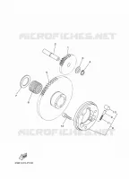 STARTER CLUTCH for Yamaha YS 2017