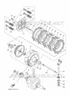 STARTER CLUTCH for Yamaha YS 2017