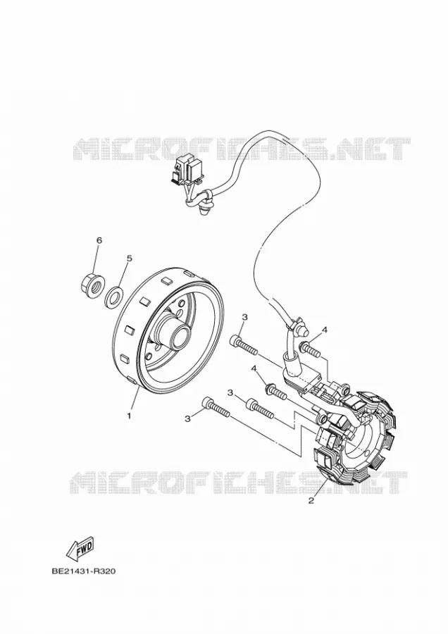 IGNITION Yamaha SCOOTER 125 2017 TRICITY  MWS125-C
