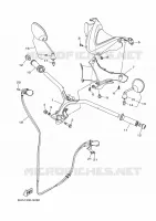 HANDLEBAR & CABLES for Yamaha MBK TRYPTIK 2017