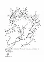SIDE COVER for Yamaha MBK TRYPTIK 2017