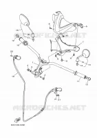 HANDLEBAR & CABLES for Yamaha TRICITY 2017