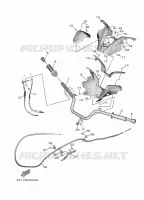 HANDLEBAR & CABLES for Yamaha TMAX 2017