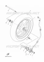 FRONT WHEEL for Yamaha DELIGHT 2017
